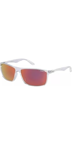 O'NEILL ONS 9004 2.0 Men's Sunglasses 113P G Clear Crystal/Red-Orange Lens