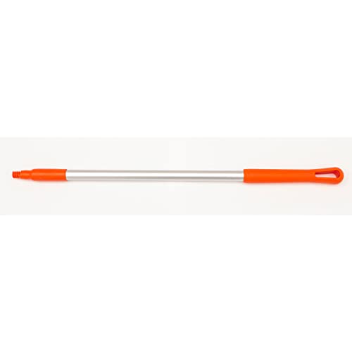 Image of SPARTA 40246EC24 Aluminum Broom Handle, Mop Handle, Replacement Handle with Acme Threaded Tip for Commercial Cleaning, 30 Inches, Orange, (Pack of 12)