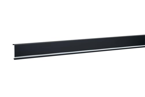 Tapa zócalo LED SL soluciona huecos en rodapiés de 20x80mm