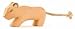 Produktbild Ostheimer 20005 Löwe klein, Kopf tief aus Holz Höhe 4cm
