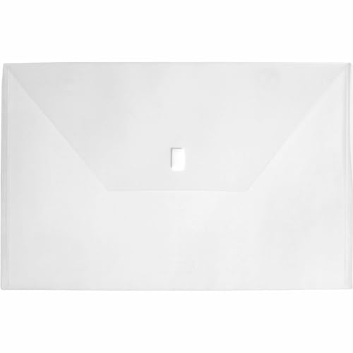 Lion Design-R-Line Poly Oversized Project Envelope 17.7W x 11.8H Clear Pack of 6 (60205-CR-6P)