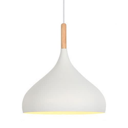 Luminaire décoratif nordique suspension macaron à tête unique pour couloir