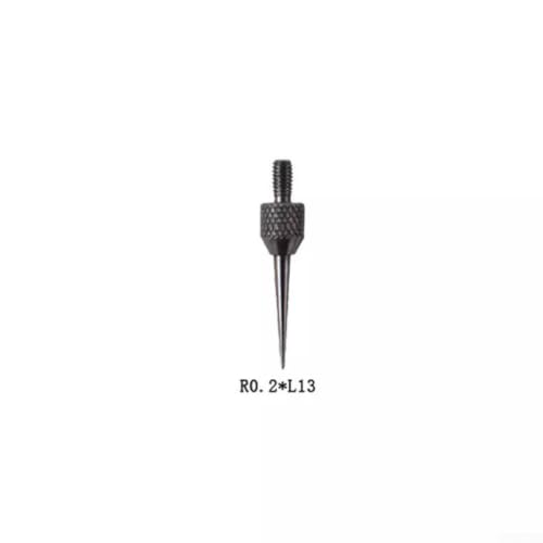 Punta de aguja de carburo R0.2mm con rosca M2.5 para evitar errores de desgaste 8