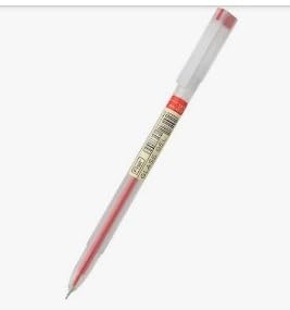Image of Flair Glass 0.6mm Gel Pen | Red ink, Pack of 10