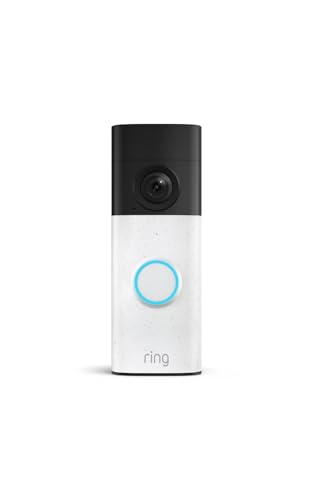 Ring Videotimbre con batería (Battery Video Doorbell) (última gen.) | Videotimbre inalámbrico | Retinal 2K | Zoom 6x | Comunicación bidireccional | Prueba gratis, 30 días, plan de suscripción Ring