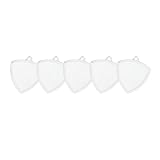 ハメパチ ピック型 本体のみ 5個入 おにぎり型 ギターピック アクリルケース 手作りパーツ 推し活 32.6×33mm 日本製 guitar pick keychain fender フェンダー ティアドロップ