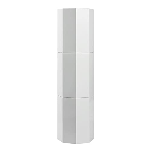 Zapatero giratorio, organizador de metal alto con puertas magnéticas para entrada y pasillo, torre giratoria de 360°, 9 capas para un almacenamiento eficiente que ahorra espacio