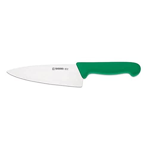 Giesser seit 1776 - Made in Germany - Kochmesser grün, Basic Green, Klinge 16 cm, rutschfest, Küchenmesser spülmaschinenfest, rostfrei