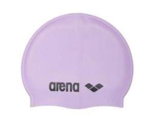 arena Gorro de Natación Classic Silicone Unisex, Gorro de Natación Mujer y Hombre, Gorro de Natación con Borde Reforzado, Gorro Suave y Resistente Arena