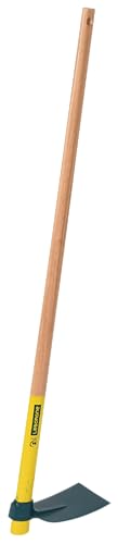 Leborgne, Houe Duopro Douille Ovale 130cm, Manche Bois Percé Certifié PEFC 100%, Outil 2 en 1 : Houe d'un Côté et Surface de Frappe de l'Autre, Idéal pour...