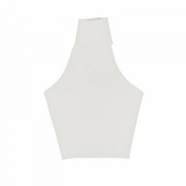 2xHigh Neck Doll Vest Sleeveless 1/6 Scale Backless Shirt 1/6 Doll Short Top White-image-49