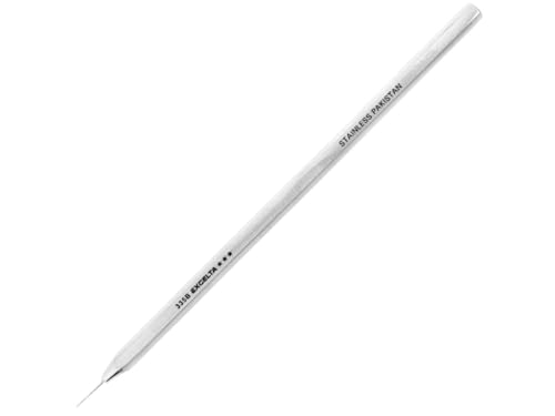 Image of Excelta - 335B - Probe - Short Micro Tip - Angled - Three Star - SS - .001 inch (.025mm), 0.25 inch Height, 0.25 inch Wide, 4.75 inch Length