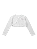 Schiere Farbe Rundhals Langarm gehäkelt Cardgidan Pullover Mantel mit wellenförmiger Spitze gestrickt
