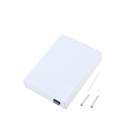 Create idea FTTH-Glasfaser-Buchse 120 X 90 X 25 Mm 2-Port-Glasfaser-Klemmen-Anschlussdose 2-Port-Glasfaser-Buchse für Zuhause Büro Einkaufszentren