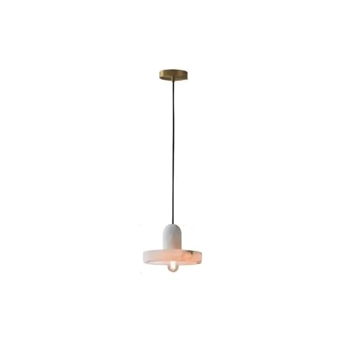 Lampe suspendue marbre long réglable pour plafond de chambre
