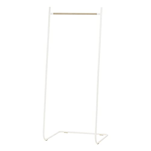 Iris Usa Stylish Classic Clothes Rack, Easy To Assemble, Freestanding Metal Sturdy Garment Rack, Small Space Storage Solution, Modern Versatile Design, Long-Term Durability, Boutique Style, White #TOP5