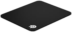 SteelSeries QcK Heavy Cloth Gaming Mouse Pad - Extra Thick Non-Slip Base - Micro-Woven Surface - Optimized For Gaming Sensors - Size M (320 x 270 x 6mm) - Black