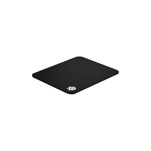 SteelSeries QcK Gaming Surface - Medium Thick Cloth - Mouse Pad of All Time - Peak Tracking and Stability - Black by SteelSeries - Used condition - CA$6.55