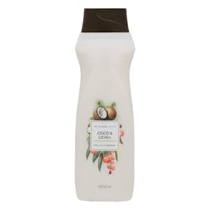 Gel de baño coco y lichi piel normal Botella 750 ml PACK 2