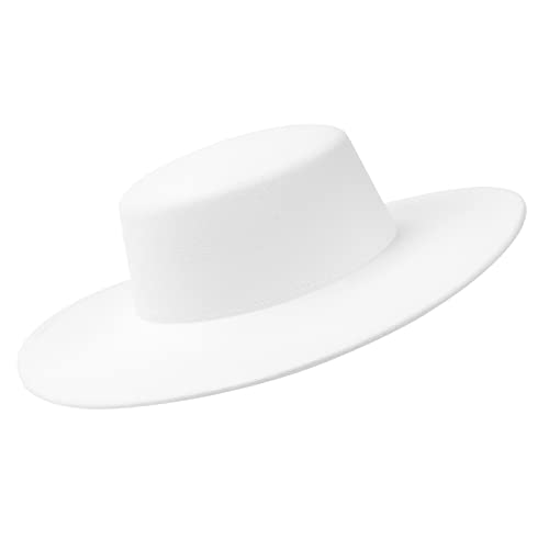 Sombrero clásico de fieltro para mujer estilo británico miniatura 2