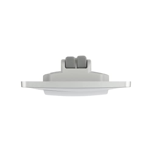 DEBFLEX 749521 Caly Range Aluminium Push Switch, White - Image 2