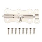 Everbilt 1002316507 2-1/2 in. Satin Nickel Decorative Barrel Bolt ea