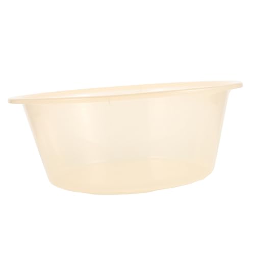 Balde para remojo de pies grande y transparente