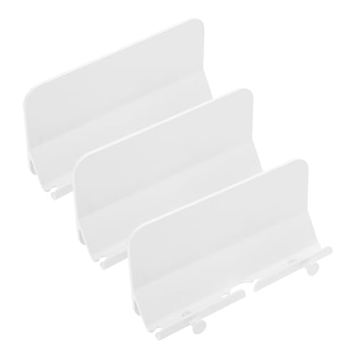 Soporte para teléfono móvil de pared Gatuida pack de 3 piezas blanco de material ABS para oficina