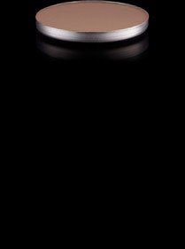 BEAUTY MADE EASY Eyeshadow Refill Pan, Matte Finish, Black, 1.5g