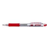 Stylo bille Zebra Jimunokku 0.7 mm encre rouge rechargeable lot de 10