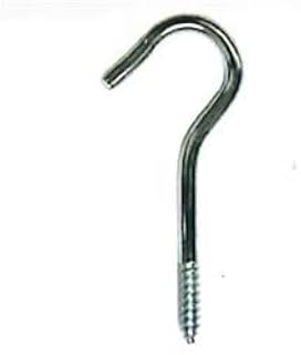 Round End Screw Hook Chromate #W808 with A 2-9/16
