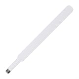 Startbuymore 4G LTE Antenna 10DBi High Gain For SMA Male Connector, 700-2700MHz Frequency Range, Compatible With B593 E5186 Routers, 190Mm(white)