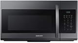 Samsung 1.7 Cu. Ft. Fingerprint Resistant Black Stainless Steel Over-The-Range Microwave