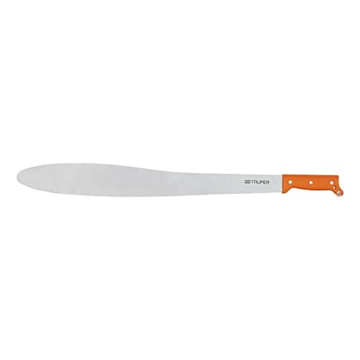 TRUPER T-1173-24P Orange Handle Caguayana Style Machetes 24" (61cm)