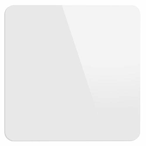 Prop Store Square Acrylic White Reflective Display Table Riser for Professional Photography, Flatlay and Food Photography