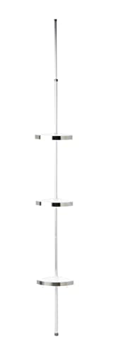 House-Homestyle-Bathroom-Collection-Floor-To-Ceiling-Space-Saving-Corner-Storage-Shelf-Unit-Extendable-Aluminium-Stainless-Steel-Frame-with-Plastic-Mini-Shelves