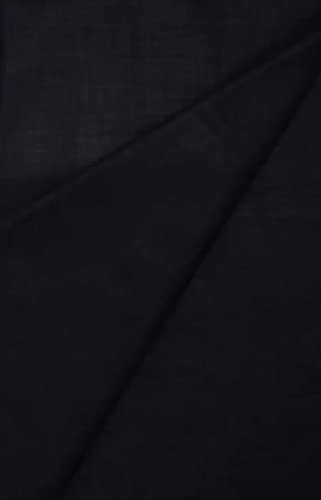 Image of Pri & Su CottLinns Combo of Cotton Shirt and Trouser Fabric Unstitched Desire (Black 000907)