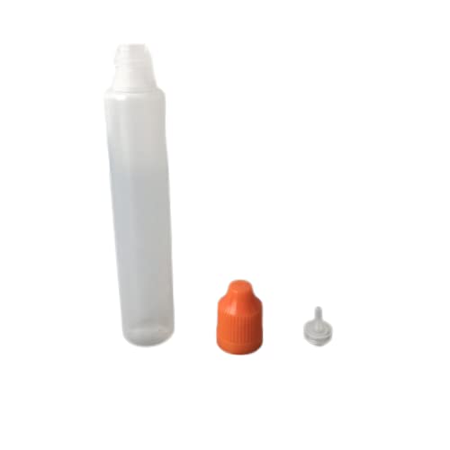 Joywee (30 Pack, Multi Color Caps) 30Ml Pe Pen Plastic Bottle With Childproof Cap For Vape Liquid, Light Oil, Paint, Dropper Bottle Eliquid Bottle Liquid Bottle Squeeze Bottle Tip Dropper Bottle #TOP3
