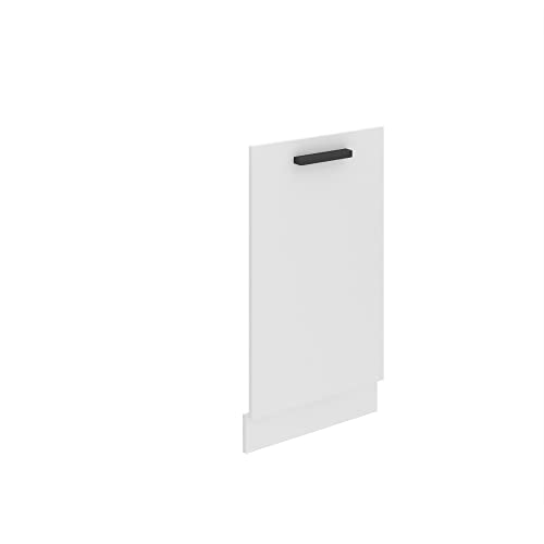 BELINI Habillage de Porte Lave-Vaisselle PZ45 | Meuble Sans Plan de Travail | Accessoire pour Cuisine - Taille: 1,6 x 45 x 71,5 cm | Couleur: Blanc Mat