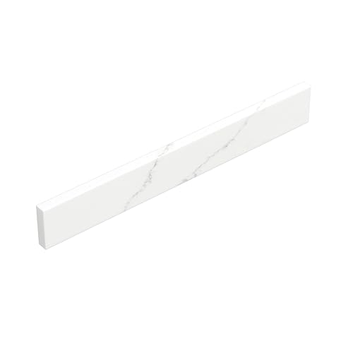 Wyndham Collection Side Splash - White Cultured Marble - Thumbnail 3