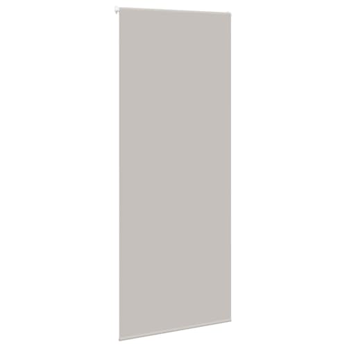 Rideau de douche gris clair 100 x 240 cm store enroulable imperméable - 3