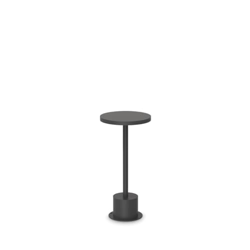 Lampe d'extérieur portable LED 25 cm noire Ideal Lux TOFFEE 3000K IP65