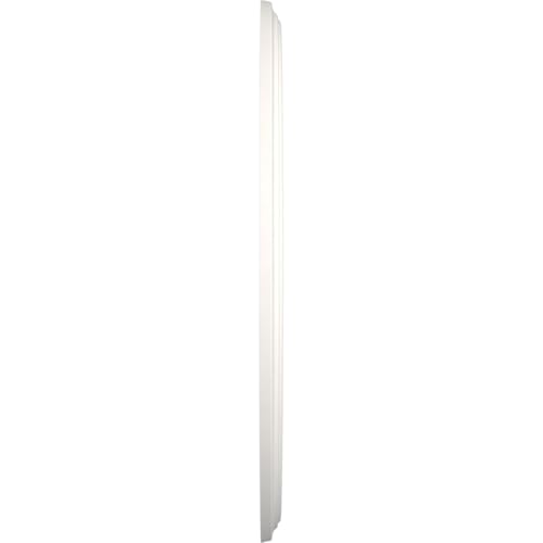 Image of Ekena Millwork CMP22BEGBW Berkshire Thermoformed PVC Ceiling Medallion (Fits Canopies up to 10 1 /8 inch), 22 inchOD x 3 1 /2 inchID x 1 inchP, UltraCover Satin Blossom White