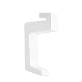 Instalación rápida: la instalación del soporte para auriculares es simple, solo agregue las almohadillas de goma de silicona al colgador y coloque el colgador en su consola, no es necesario perforar un agujero o pegar cinta adhesiva en su pared.
