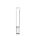Endura Flap Thermo Panel Dual-Pane Pet Door for Extreme Weather | Premium Insulated Pet Door Solution | Heavy-Duty, Secure, Weather-Resistant | White, Medium Flap, 77.25"-80.25" Slider Height