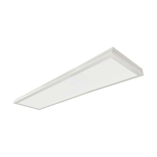 V-TAC Panel LED Chip Samsung 40 W 110 LM/W Instalación 2 en 1 de empotrar/plafón, Driver integrado, 1200 x 300 mm, color blanco 6500 K
