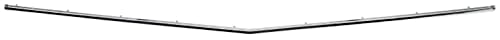 JEGS 79545 Front Edge Hood Molding 1967 Chevy Chevelle El Camino Chrome Finish S