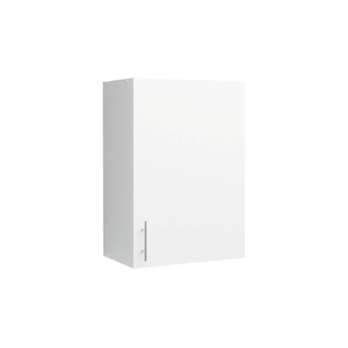 JD Greta Hängeschrank Küche 50cm breit & 31.3cm tief (weiß) - Küchenschrank hängend zur Aufbewahrung mit Türen - Küchen Vorratsschrank & Aufbewahrungsschrank - Kitchen Furniture & Cabinets