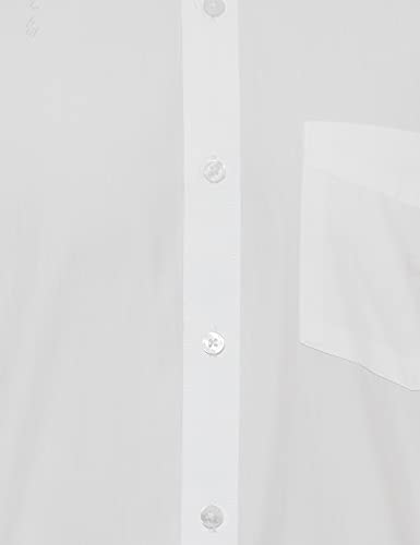 Image of Amazon Brand - Arthur Harvey Men's Regular Shirt (AH01-GTZ-SOL-C100 White 44)