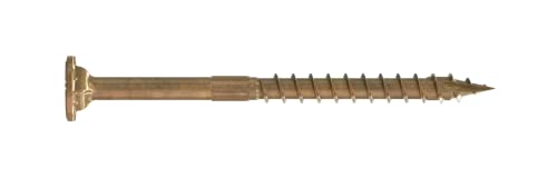 Simpson Strong-Tie SDWS16300QR75 Tornillos de enmarcado Strong-Drive SDWS, 0.160 pulg x 3 pulg, Quik-Guard, Cabezal Bajo, Punta Sierra, Tan (Paquete de 75) miniatura 3